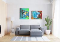 50 x 60 cm Aufforsten und Neumond_wall